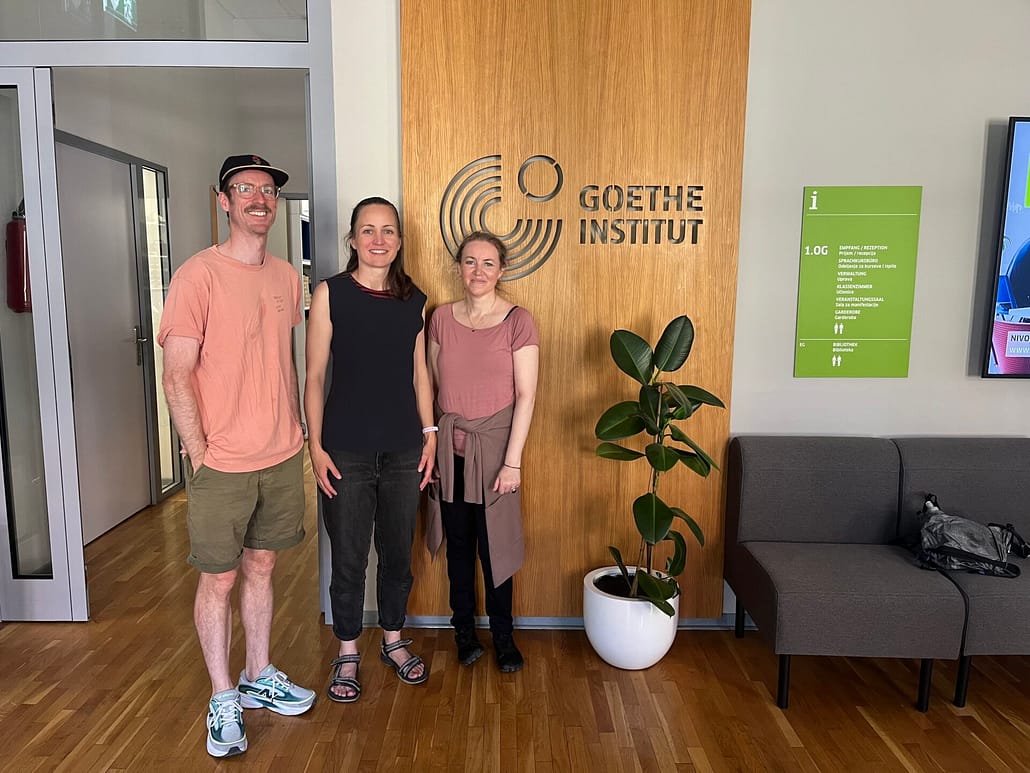 Besuch im Goethe Institut Belgrad Besuch im Goethe Institut Belgrad