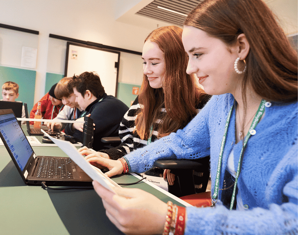 Code Week Mädchen programmieren