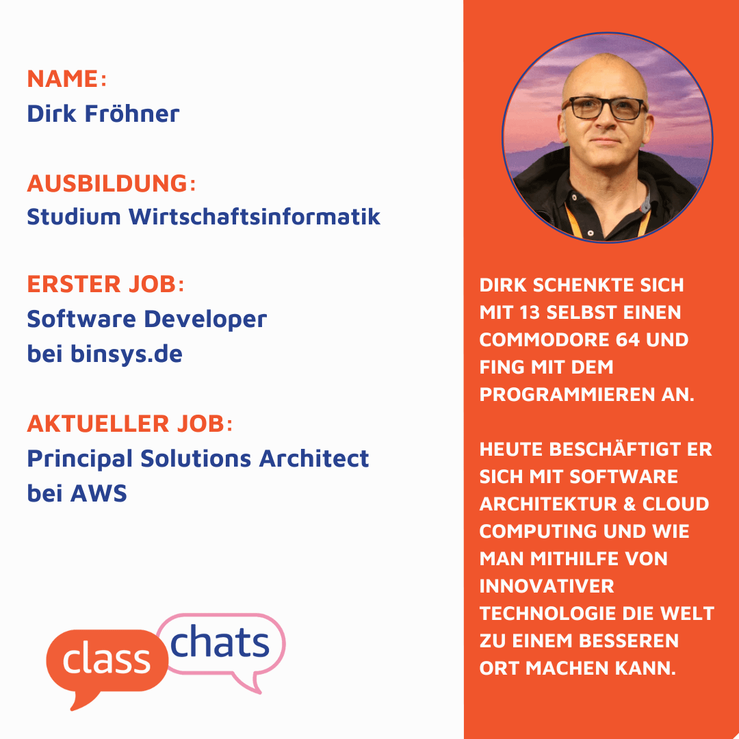 Dirk Fröhner Steckbrief Class Chat
