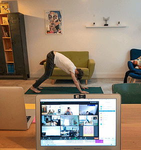 Live Webinar zur Yoga App mit Yoga Einheit