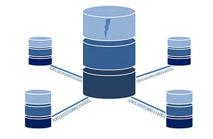 Bildliche Veranschaulichung von Datenbanken