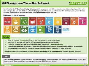 Nachhaltigkeits-App