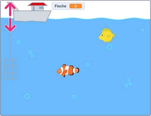 Scratch Fang den Fisch