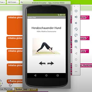 Yoga App mit App Inventor