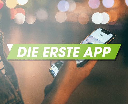 Smartphone in der Hand
