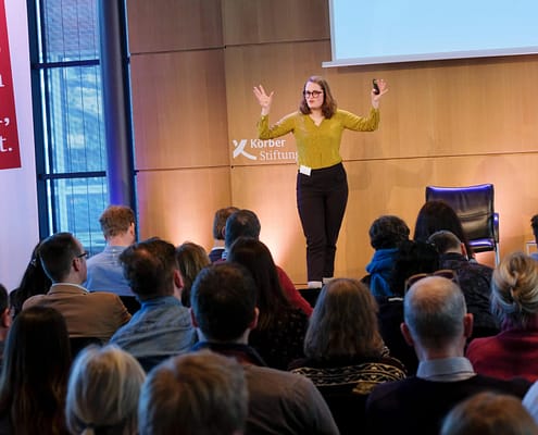 Svenia Busson beim Digital Summit für Lehrkräfte