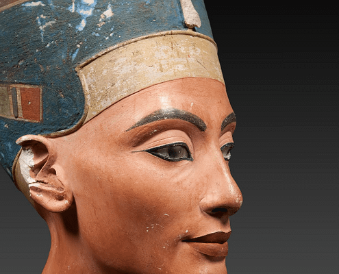Die Museumsinsel ist Heimat einer der berühmtesten aller Ausstellungsstücke: Der Nofretete-Büste. © Staatliche Museen zu Berlin