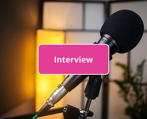 Mikrofon für ein Interview