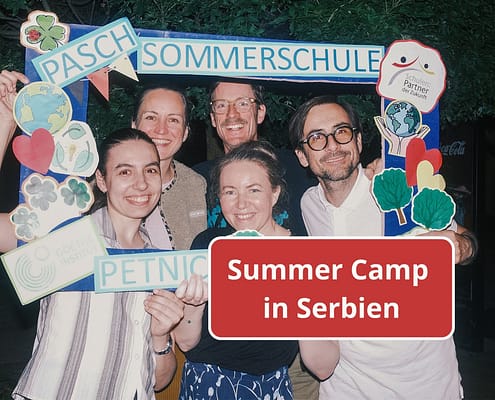 Summer Camp mit dem Goethe Institut Belgrad Summer Camp in Serbien