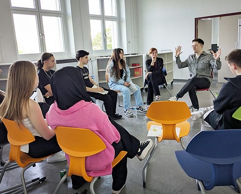 Class Chat live