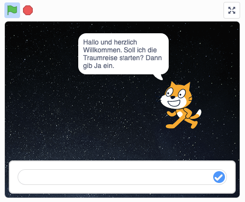 Traumreise in Scratch