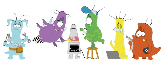 Bugs aus dem Scratch Buch