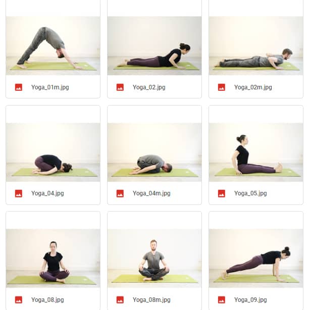 Yogaposen