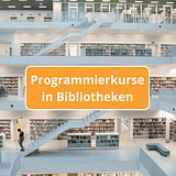 Bibliothek Architektur, Text Programmierkurse in Bibliotheken