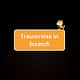 Sternenhimmel mit Text Traumreise in Scratch