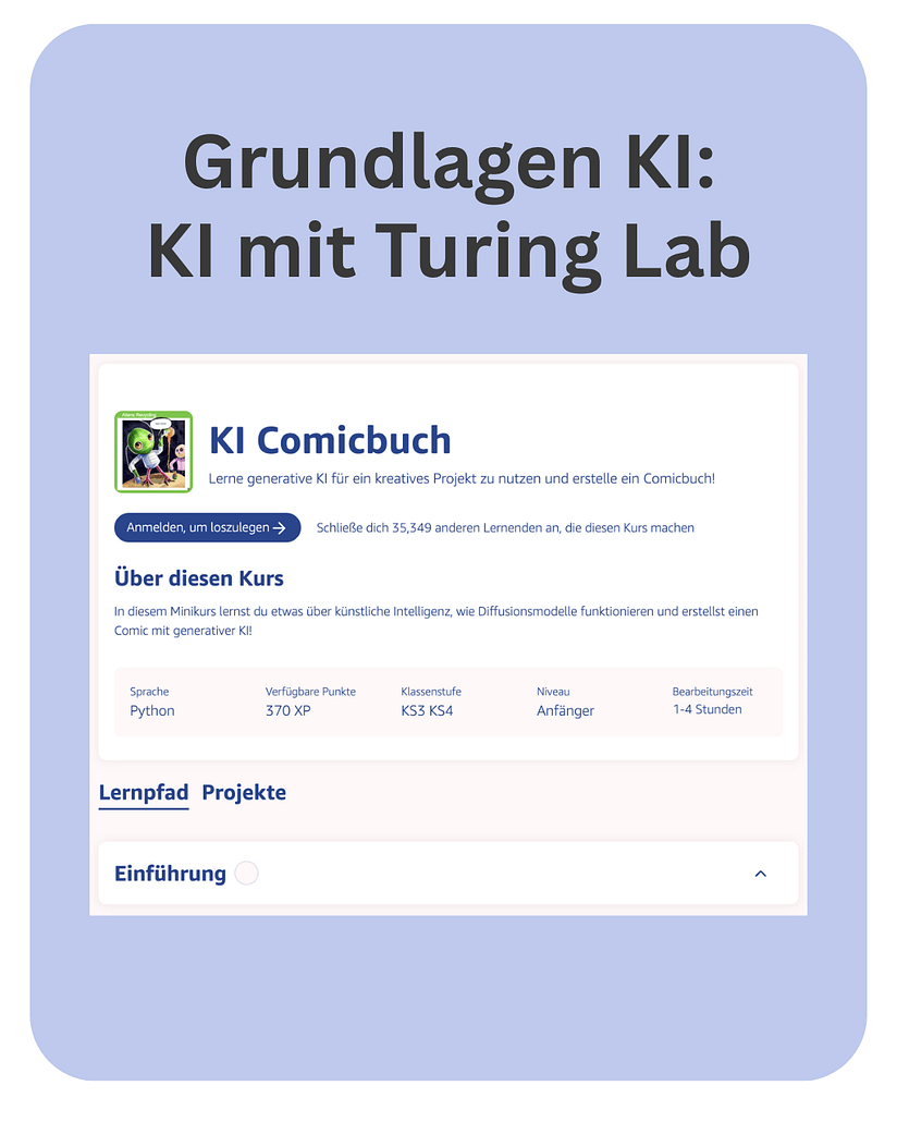 Social (2) Grundlagen KI: KI mit Turing Lab