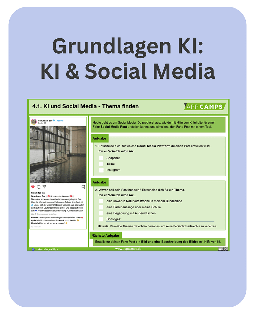 Social Grundlagen KI: KI & Social Media