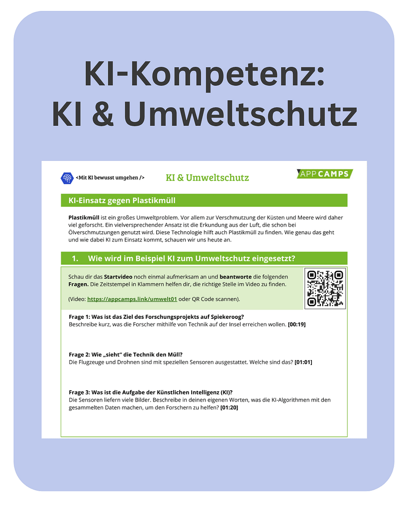 Umweltschutz KI-Kompetenz: KI & Umweltschutz