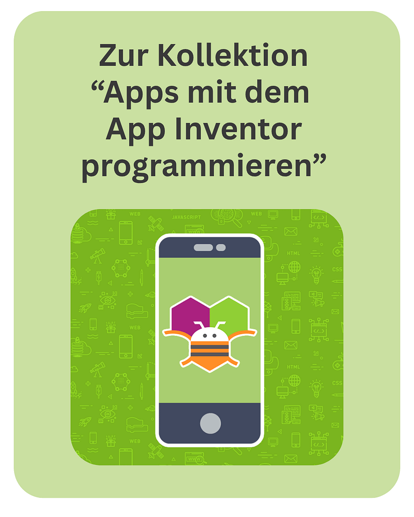 Kollektion AI Kollektion "Apps mit dem App Inventor programmieren"