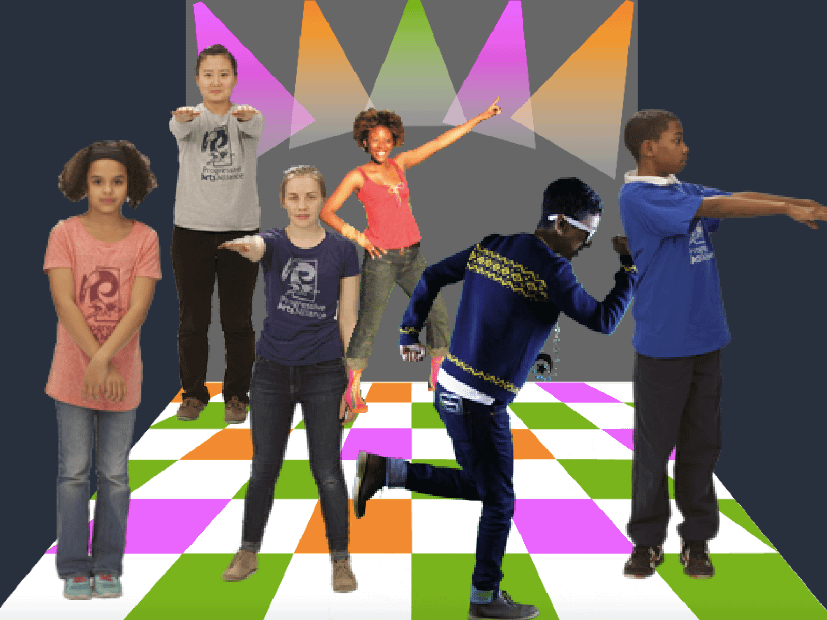 Tanzparty in Scratch programmiert