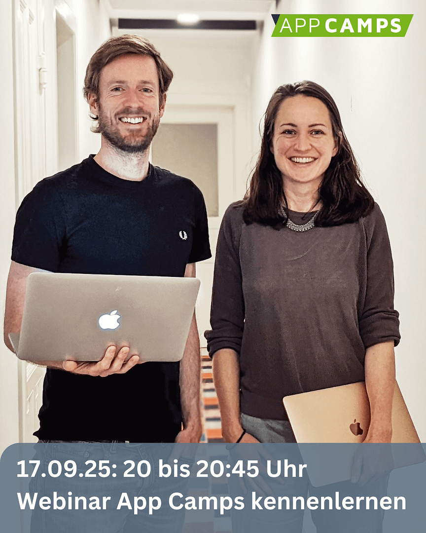 App Camps Webinar am 17.09.25