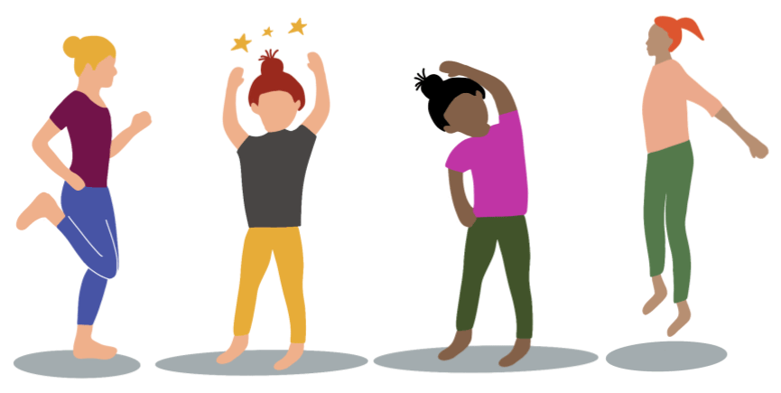 Figuren beim Sport