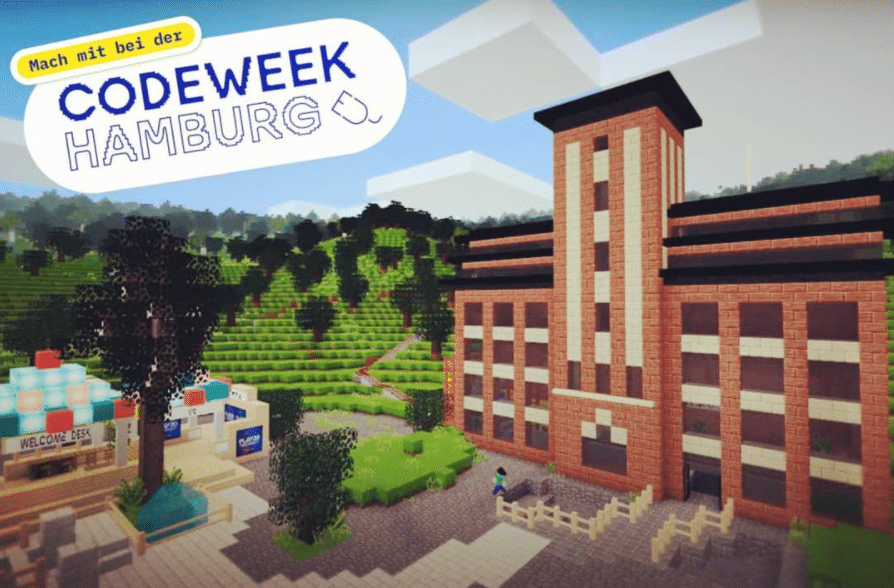 Code Week Hamburg in Minetest