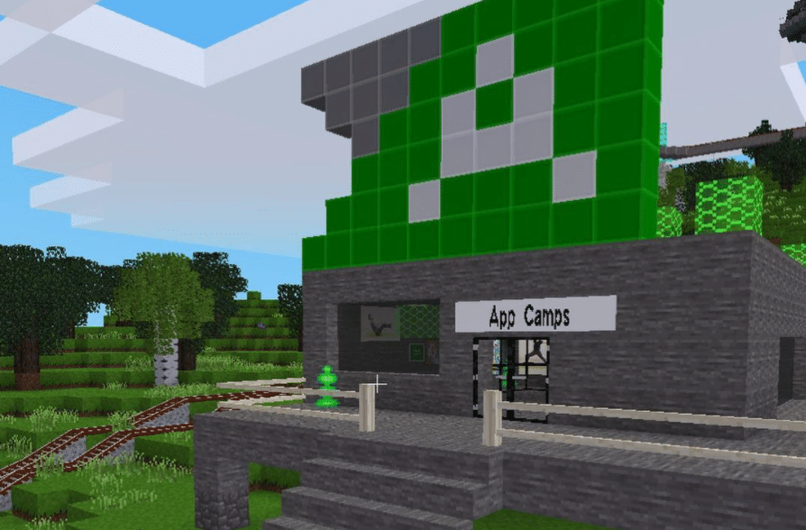 Minetest Welt App Camps