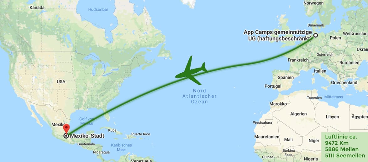 VIsualisierung: In Mexiko wird Calliope im Unterricht behandelt