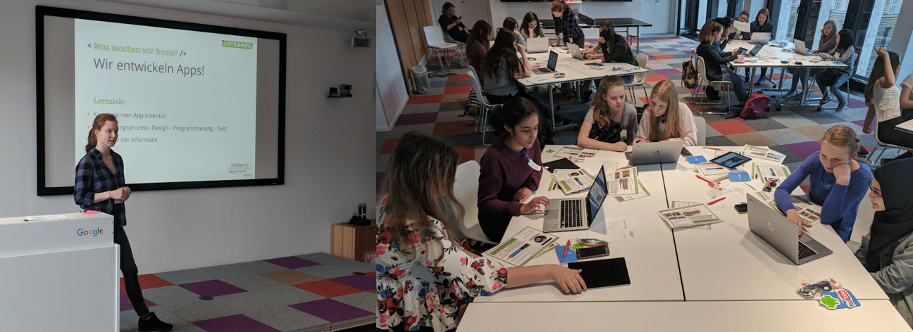 Programmieren lernen beim Girlsday