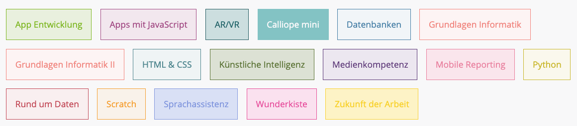 Unterrichtsmaterial App Camps