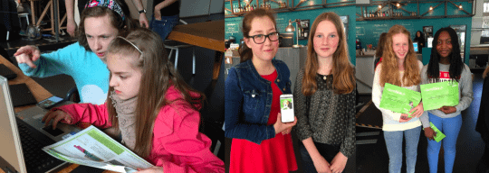 Collage Mädchen zum Girls Day