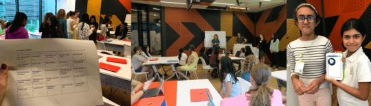 Collage Mädchen Singapur